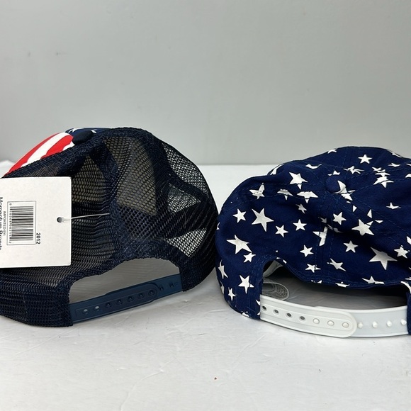 New American Flag Hats Set of 2 - Picture 5 of 6